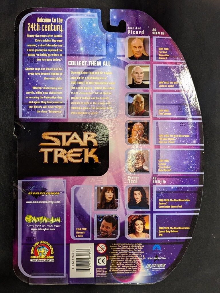 DIAMOND SELECT TOYS ACTION FIGURES COUNSELOR DEANNA TROI