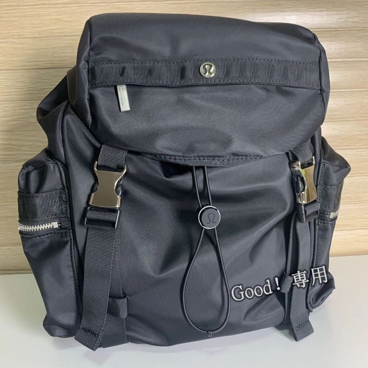 lululemon ルルレモン Wunderlust Backpack 14L リュック バックパック リュックサック  男女兼用 通勤 通学 スポーツ ジム 旅行 学校  ブラック