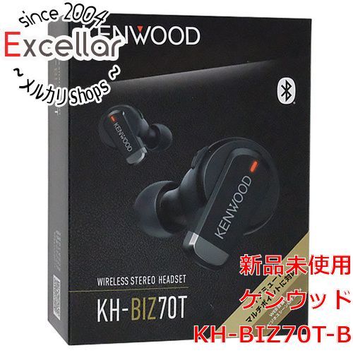 bn:16] KENWOOD製 完全ワイヤレスイヤホン KH-BIZ70T-B ブラック