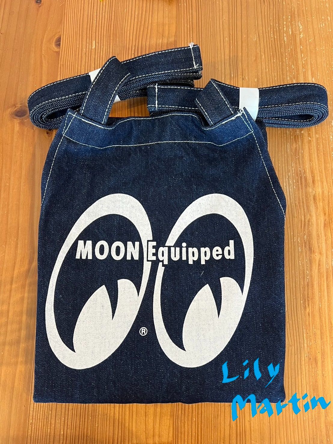 MOON Equipped キャンバス エプロン デニム MOONEYES ムーンアイズ