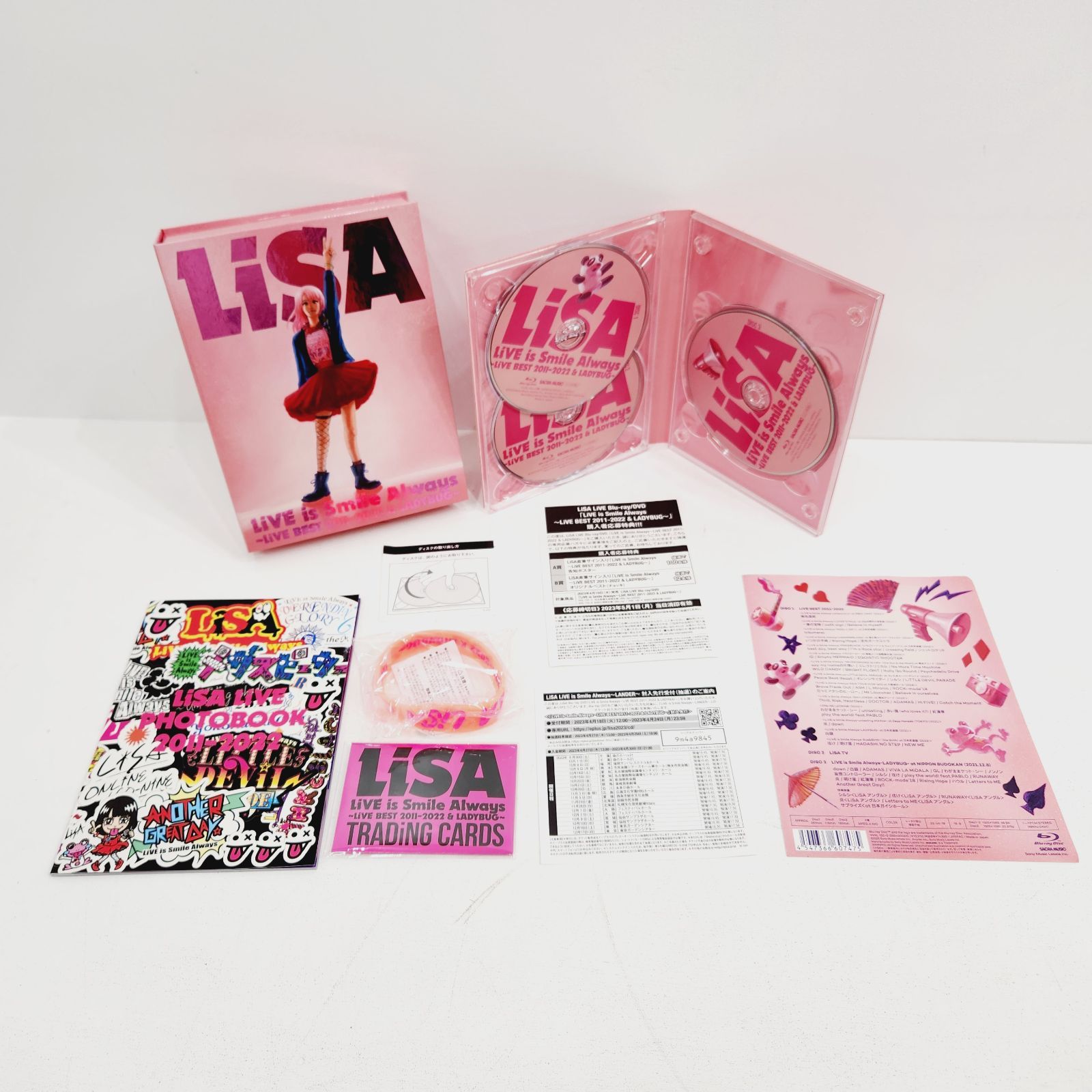 小牧店】※キーホルダー欠品 LiSA／LiVE is Smile Always～LiVE BEST 