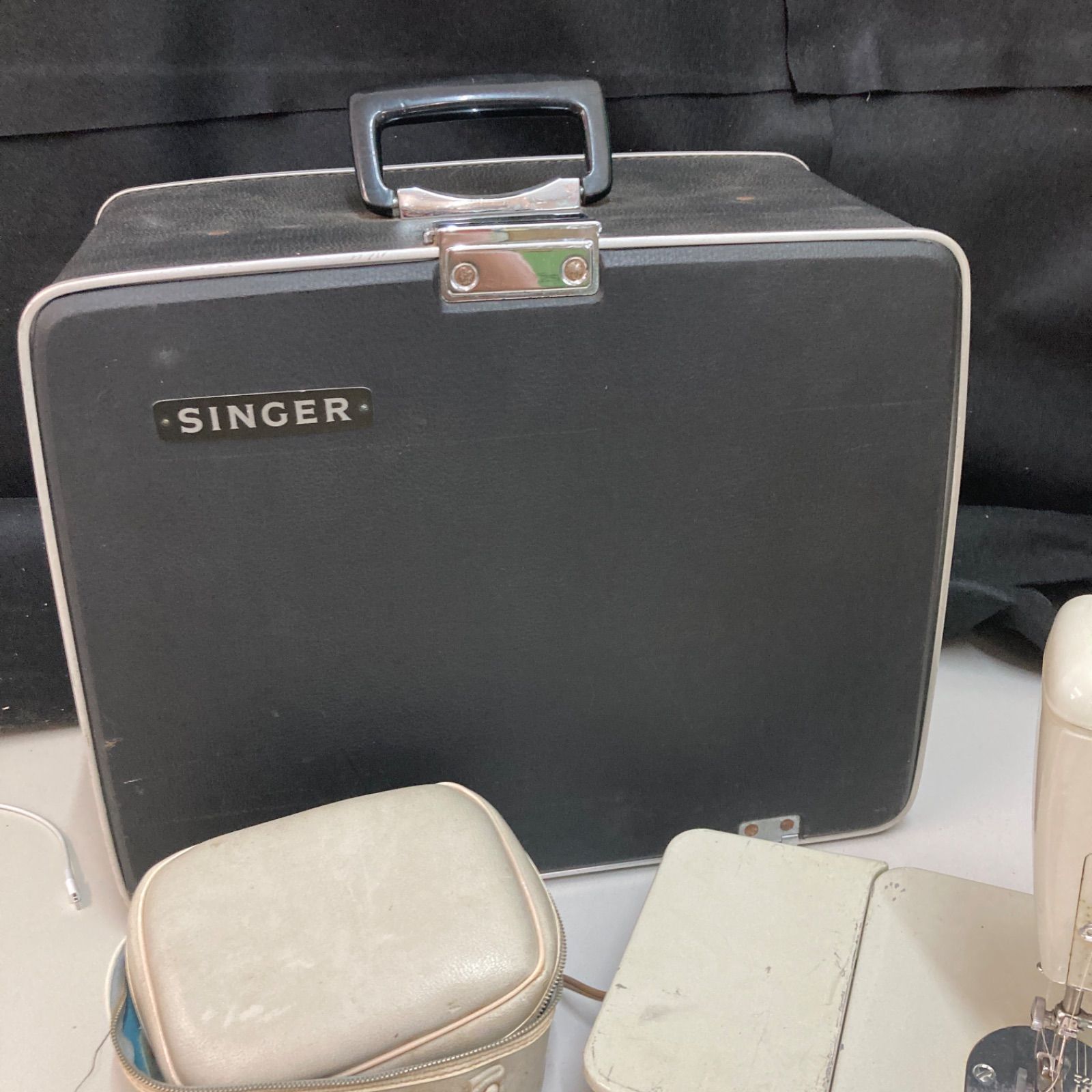 ミシン SINGER シンガー アンティーク レトロ モーター動作確認 ミシン SINGER シンガー アンティーク レトロ モーター動作確認
