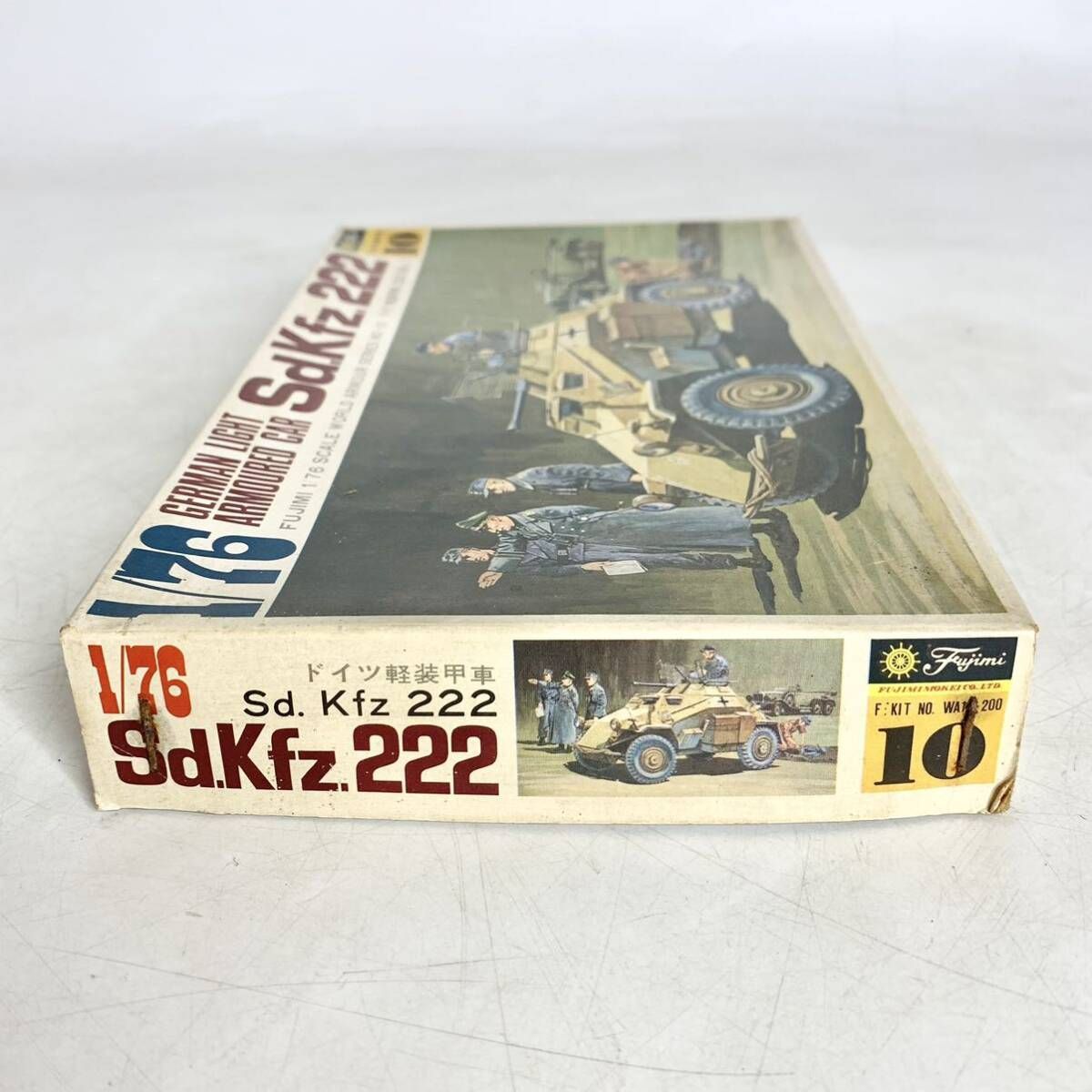 (未使用･未開封品)　フジミ模型 1/76 ドイツ 軽装甲車 Sd.Kfz.222 kmdlckf フジミ 1/76 ドイツ軽装甲車 Sd.Kfz.222 未組立 - メルカリ