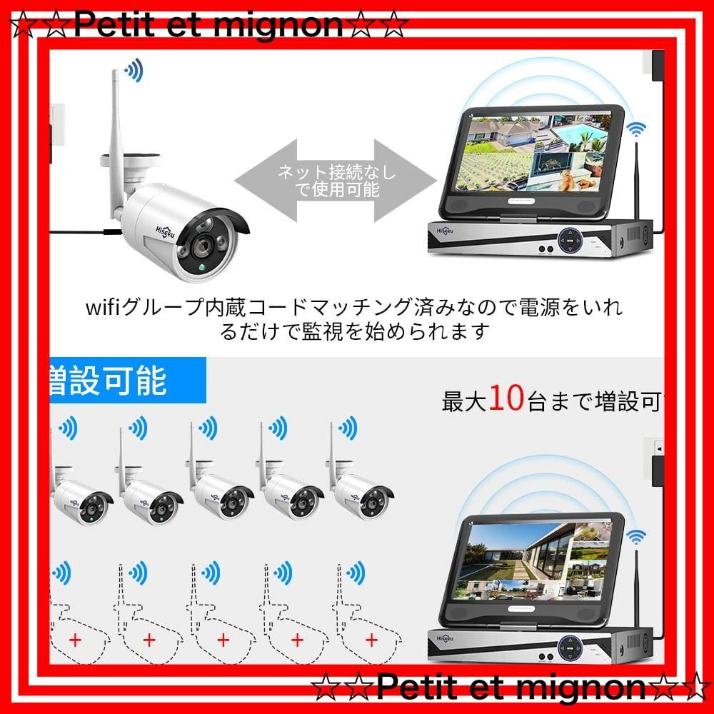 カメラ4台 8チャンネル録画機