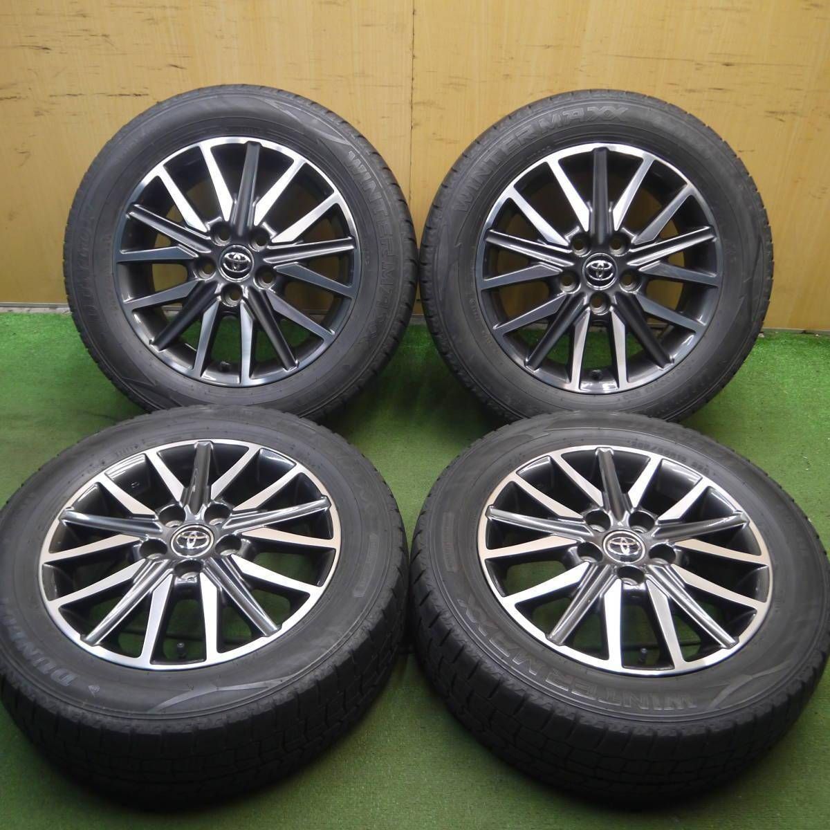 4本価格 トヨタ 80系 ヴォクシー 純正 205|60R16 スタッドレス ダンロップ ウインターマックス WM02 PCD114.3|5H 4012202Hス