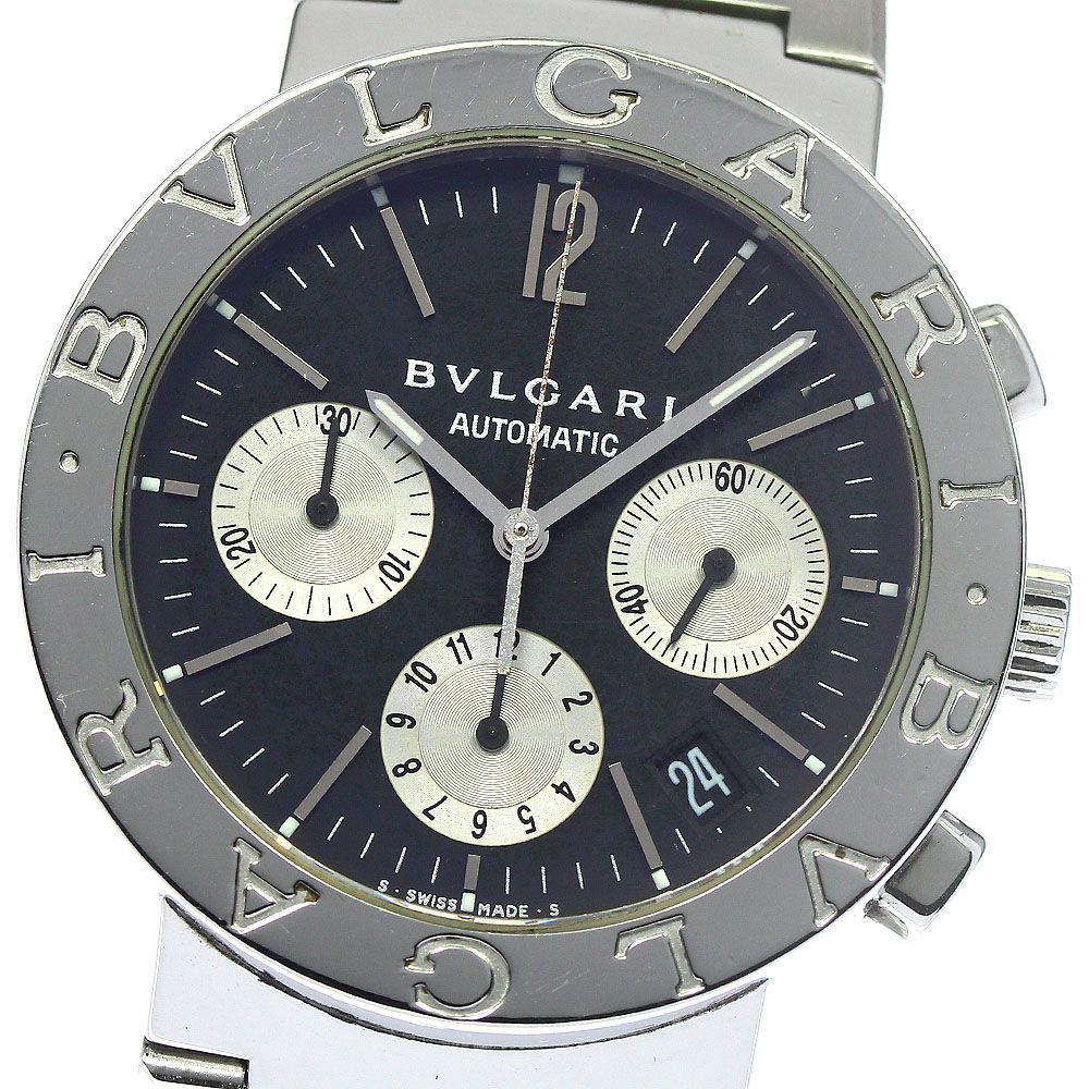 ブルガリ BVLGARI BB38SSCH ブルガリブルガリ クロノグラフ 自動巻き