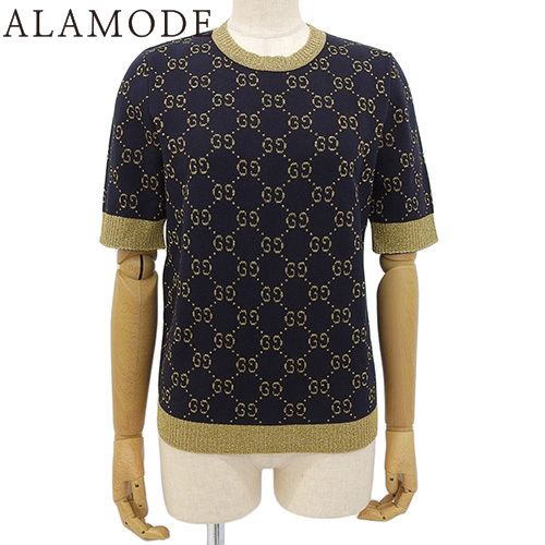 GUCCI(グッチ) GG 半袖ニット トップス セーター アパレル 