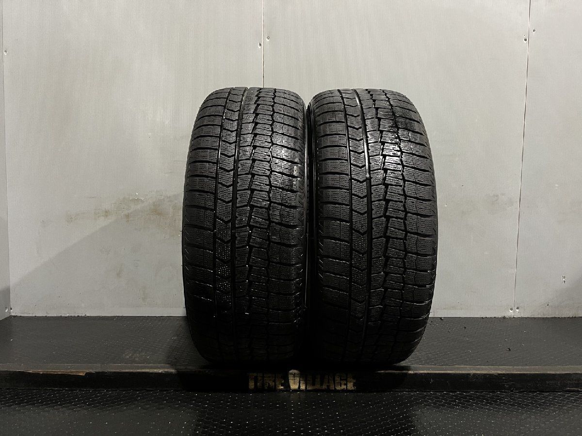 DUNLOP WINTER MAXX WM02 245/50RF19 19インチ スタッドレス ランフラット 2本 20年製 バリ溝 レクサスLS BMW/X3等　(KTT284)