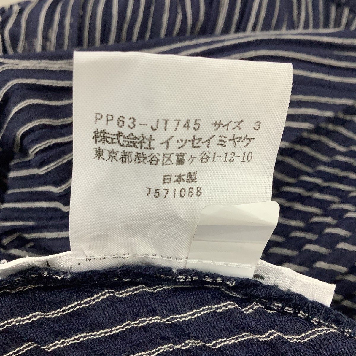 ISSEY MIYAKE イッセイミヤケ PLEATS PLEASE 変形 カットソー