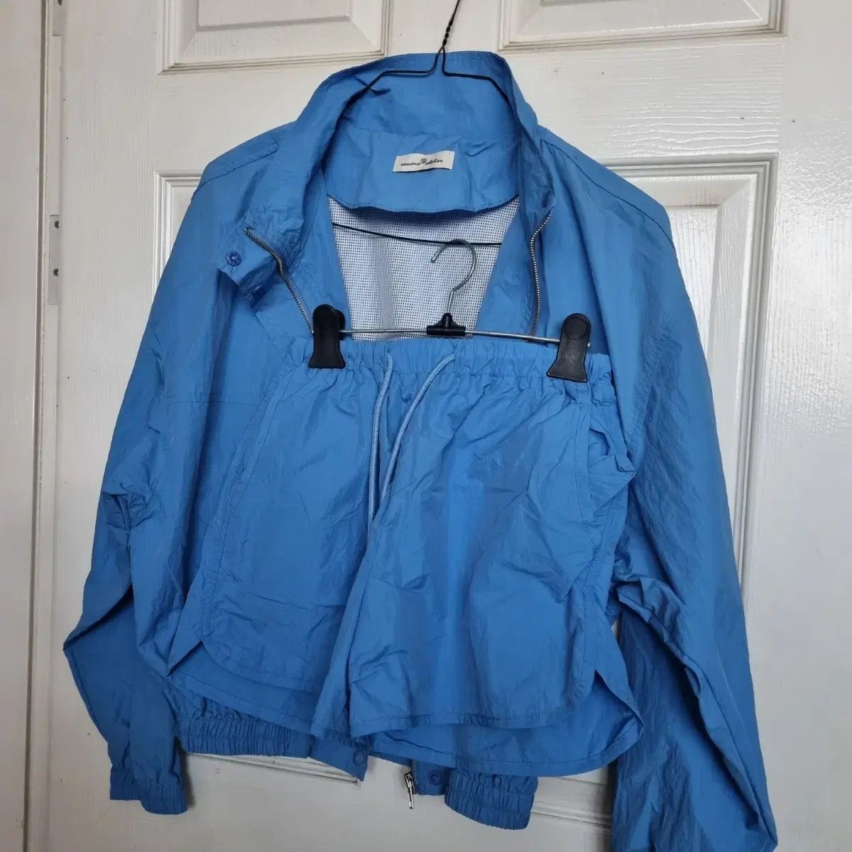 【雷市場（ポンジャン）商品韓国直送】ノーブランド ウィンドブレーカー 上下セット