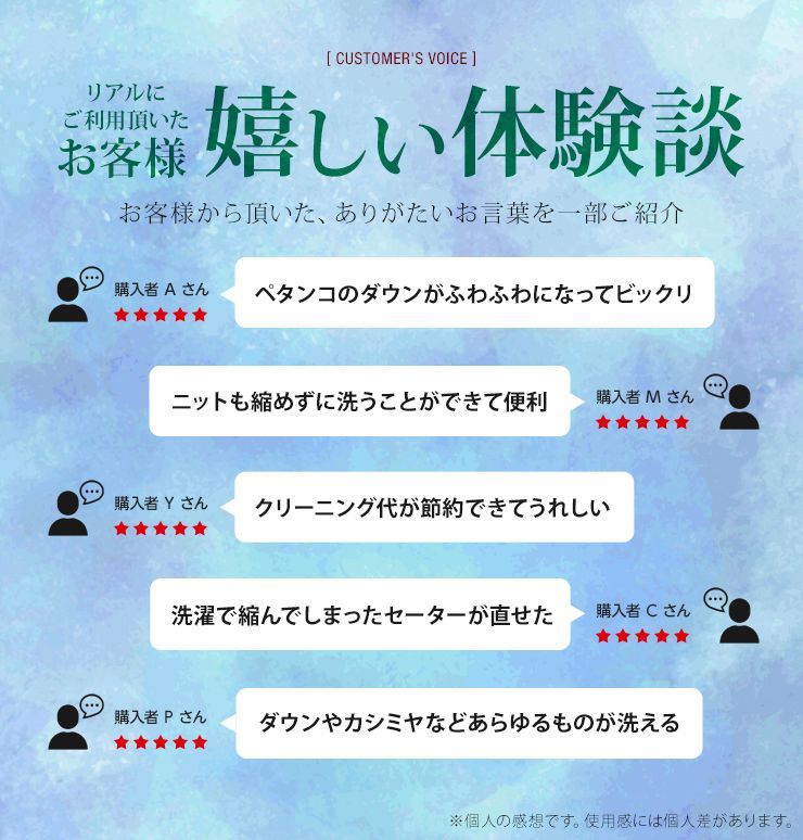 クリーニング屋さんのダウンも洗えるニット洗い洗剤 80g 洗濯用洗剤