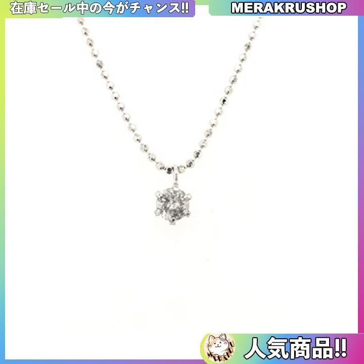 大人気！ KASHIMAK14ホワイトゴールド台 0.1ct ダイヤモンド 一粒石