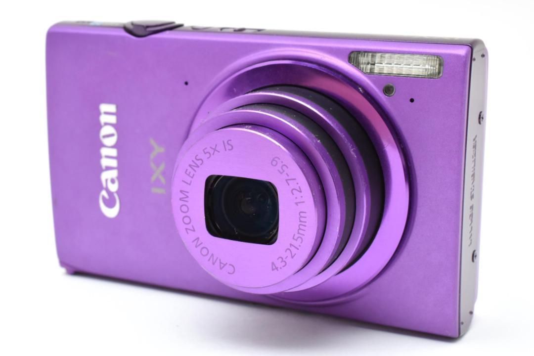 540 Canon キャノン IXY 430F パープル デジタルカメラ