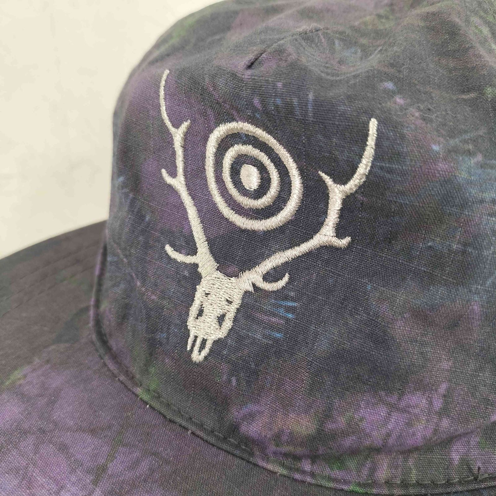 6パネルキャップ CAMO