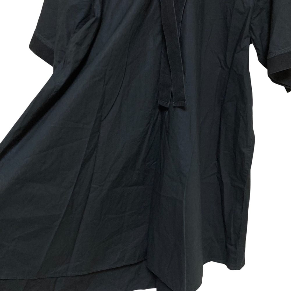 ＭＭ6 マルジェラ 黒カットソーワンピース 半袖 フレア 良品 MM6 Maison Margiela エムエムシックス メゾンマルジェラ