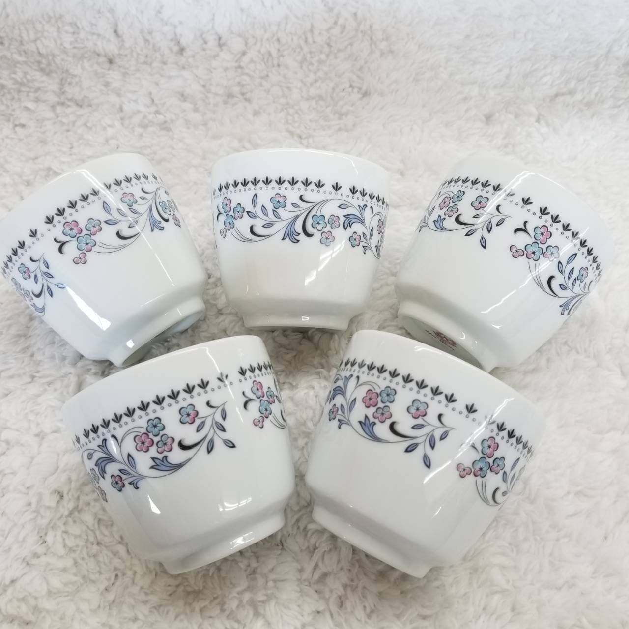 ノリタケ Noritake Blue Waltz ブルーワルツ 廃盤品 茶碗蒸し 蒸し茶碗
