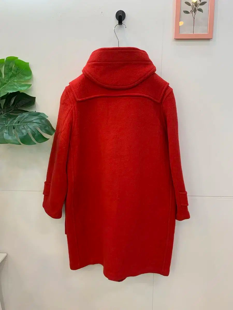 正規品 BURBERRY(バーバリー ) 赤 ダッフル コート ロースト