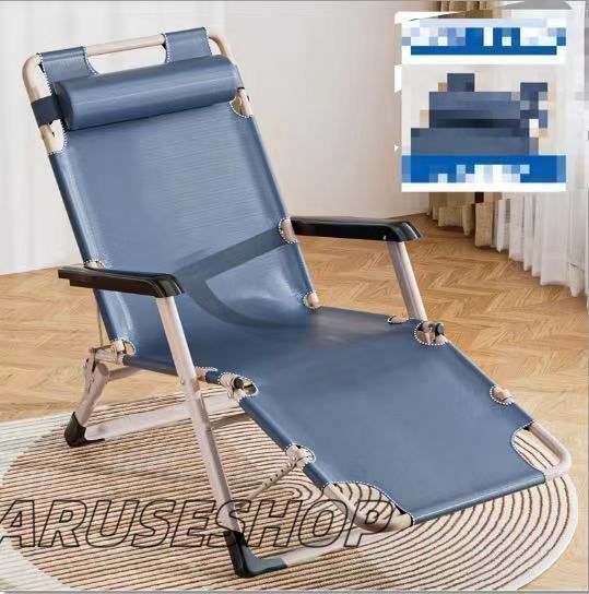 リラックスチェア 折りたたみ 完成品 リクライニング アーム付 ハイバック ヘッドレスト レジャーベッド 楽な姿勢 アウトドア 耐荷