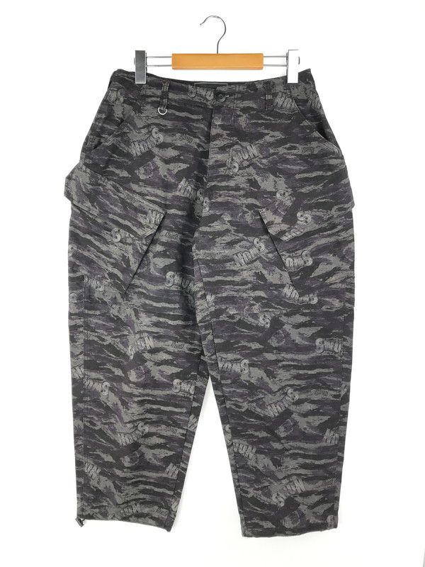 メンズ S.W.U.N エスダブリューユーエヌ TIGER CAMO 2WAY CARGO PANTS タイガーカモ 2WAY カーゴパンツ ショートパンツ 153-250502-hi-41-TAG