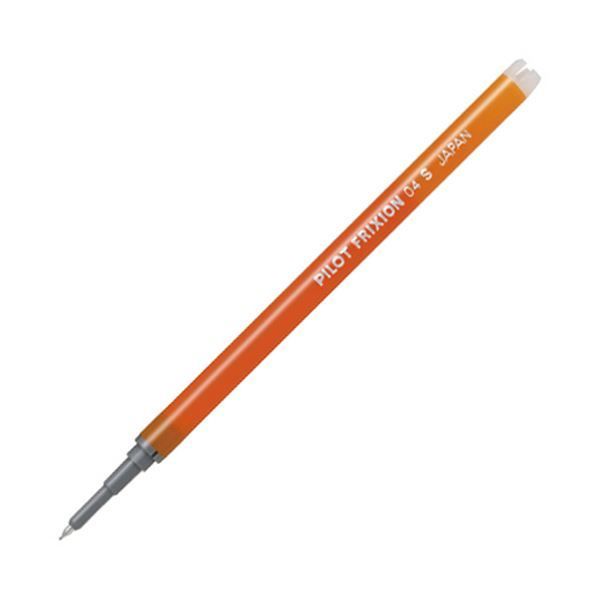 【最大80％ OFF】 まとめ パイロットゲルインキボールペン フリクションシナジーノック ポイントノックビズ用替芯 超 細0.4mm オレンジ LFRF-14-O1セット 10本 ×5セット