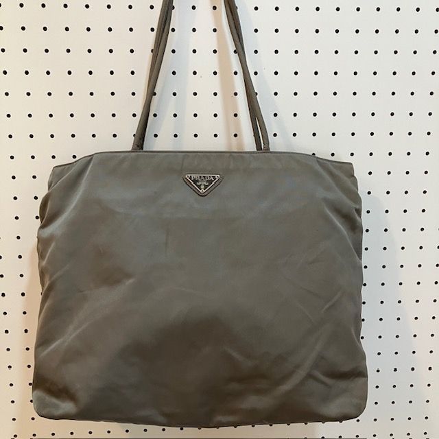 トートバック カーキグレー