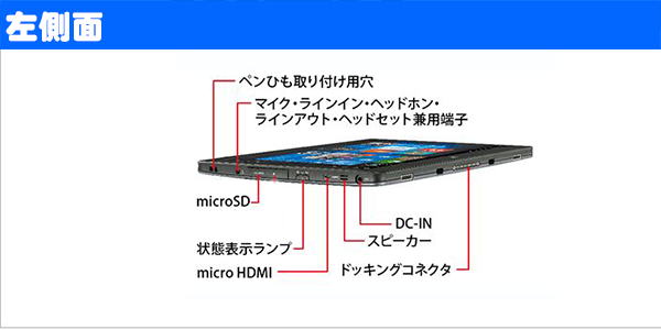 ライトニングボルト 専用ケース 富士通タブレットパソコン 両面カメラ