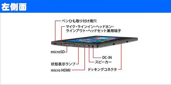 タブレットパソコン SSD128GB