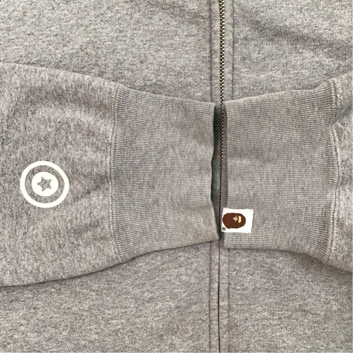 ☆2XL☆ WGM シャーク パーカー グレー shark full zip hoodie a 