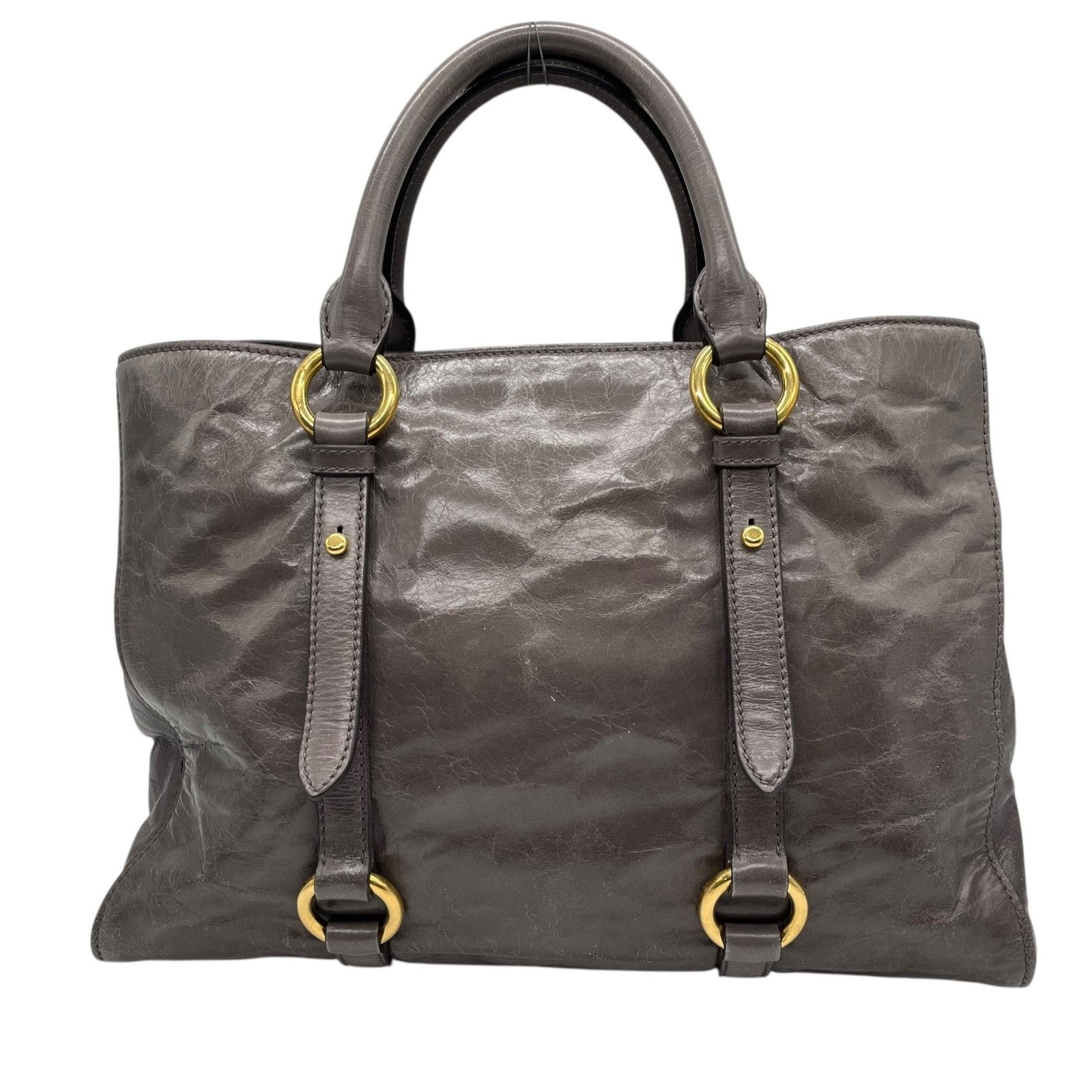 美品 miumiu ミュウミュウ 2WAY ハンドバッグ トートバッグ