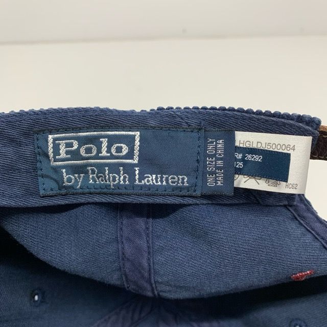 希少 POLO RALPH LAUREN POLO SKI CLUB Corduroy Cap ONE SIZE ポロ