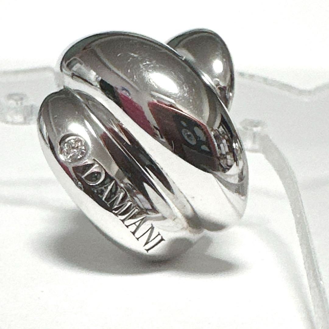 DAMIANI ダミアーニ ピアス ゴミトロ シルバー925 ダイヤモンド2P