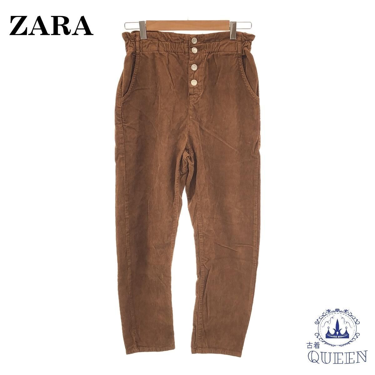 ☆美品☆ ZARA ザラ パンツ コーデュロイ レディース ブラウン 901-587 