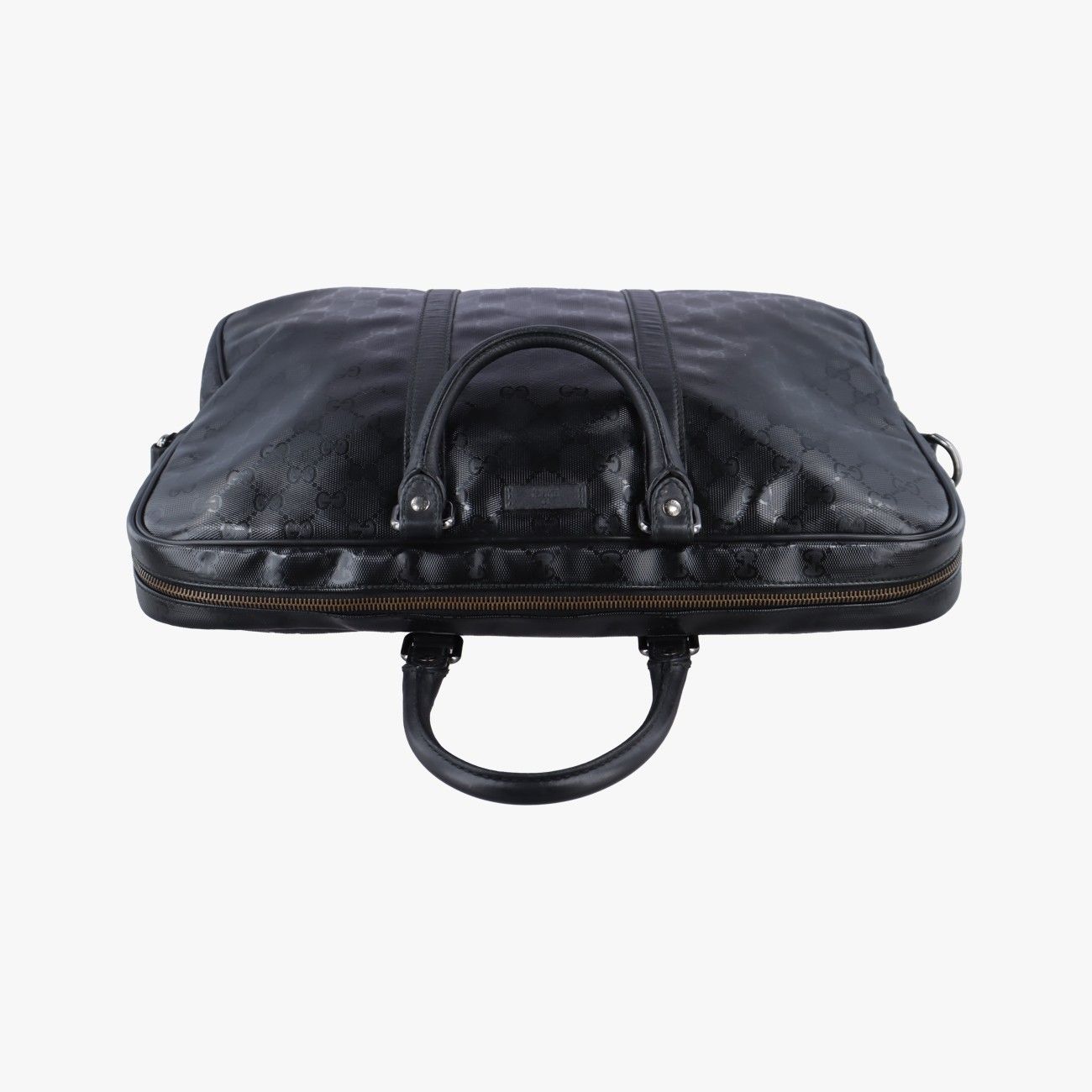 グッチGucciディアマンテブラックPVCコーティングキャンバス