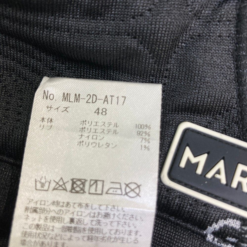 サイズ：48 MARK&amp;LONA マークアンドロナ  キルティング ジョガーパンツ 総柄 ブラック系 [240101415896] ゴルフウェア メンズ ストスト サイズ：48 MARK&LONA マークアンドロナ キルティング ジョガー