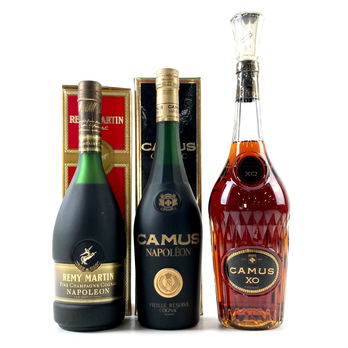 レミーマルタン・カミュ コニャック3本セット【古酒】 - メルカリ