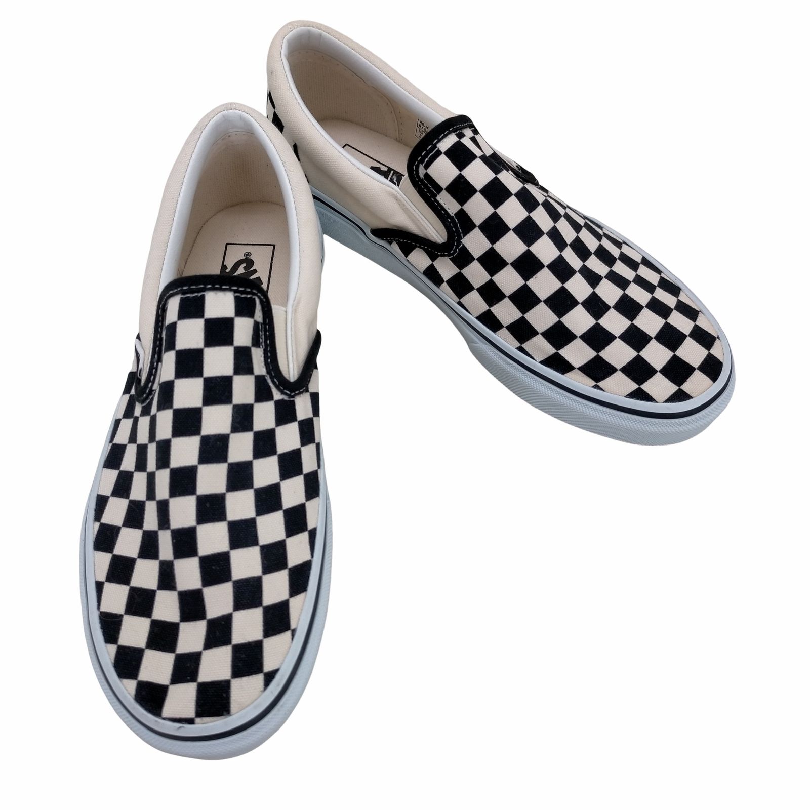 バンズ VANS スリッポン フラッグチェック メンズ JPN：26 