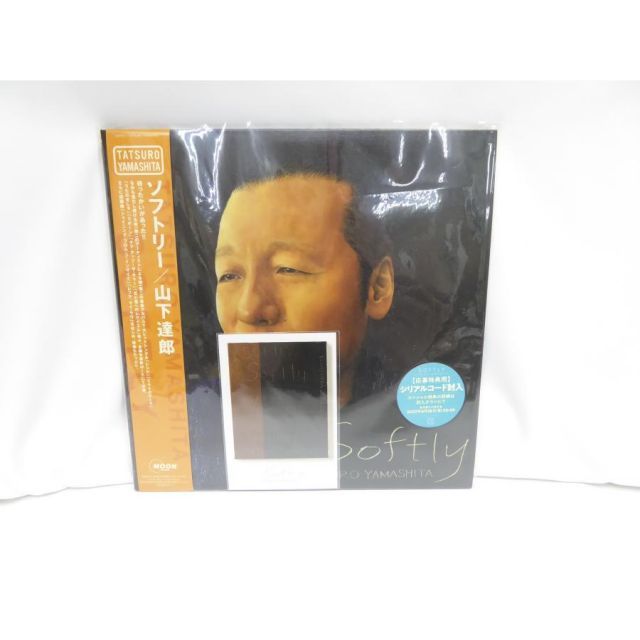 山下達郎 Softly 新品 レコード ポストカード付 未使用 山下達郎 ソフトリー SOFTLY ポストカード付 WPJL-10155