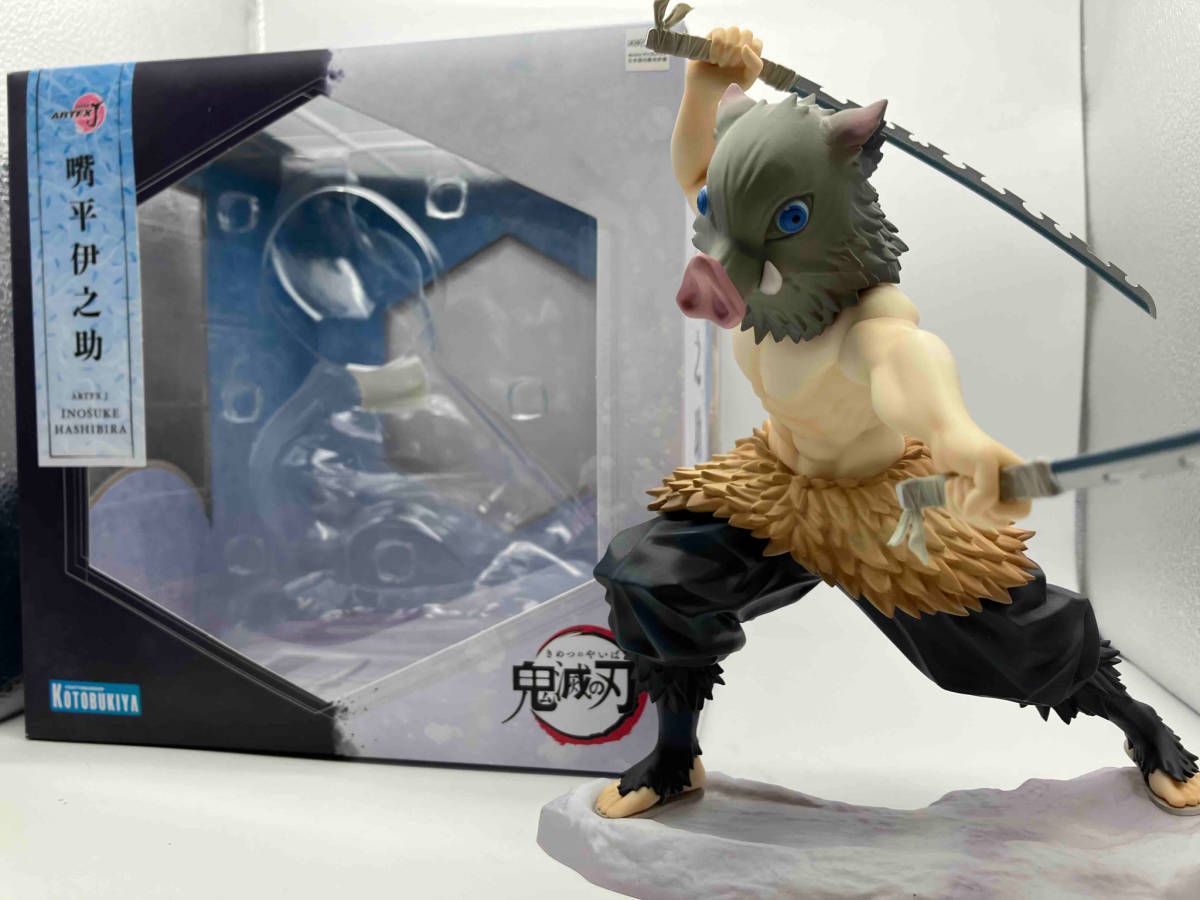 KOTOBUKIYA - コトブキヤ限定特典付 ARTFX J 嘴平伊之助 鬼滅の刃 1/8 フィギュア ARTFX J 嘴平伊之助 1/8 フィギュア 特典付 コトブキヤ 鬼滅の刃