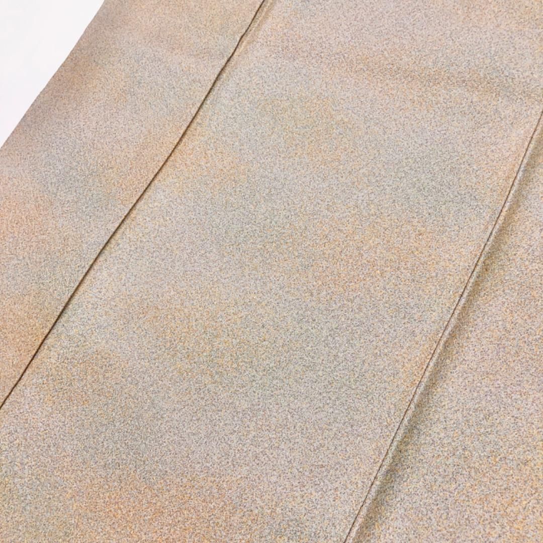 K-2858 色留袖 作家物 枯山水 浜縮緬 枯野色 しつけ糸