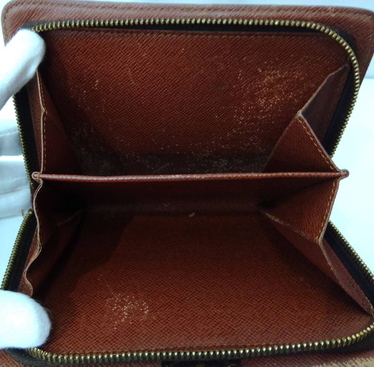 LOUIS VUITTON ルイヴィトン モノグラム SP0071 ポルトパピエジップ 二
