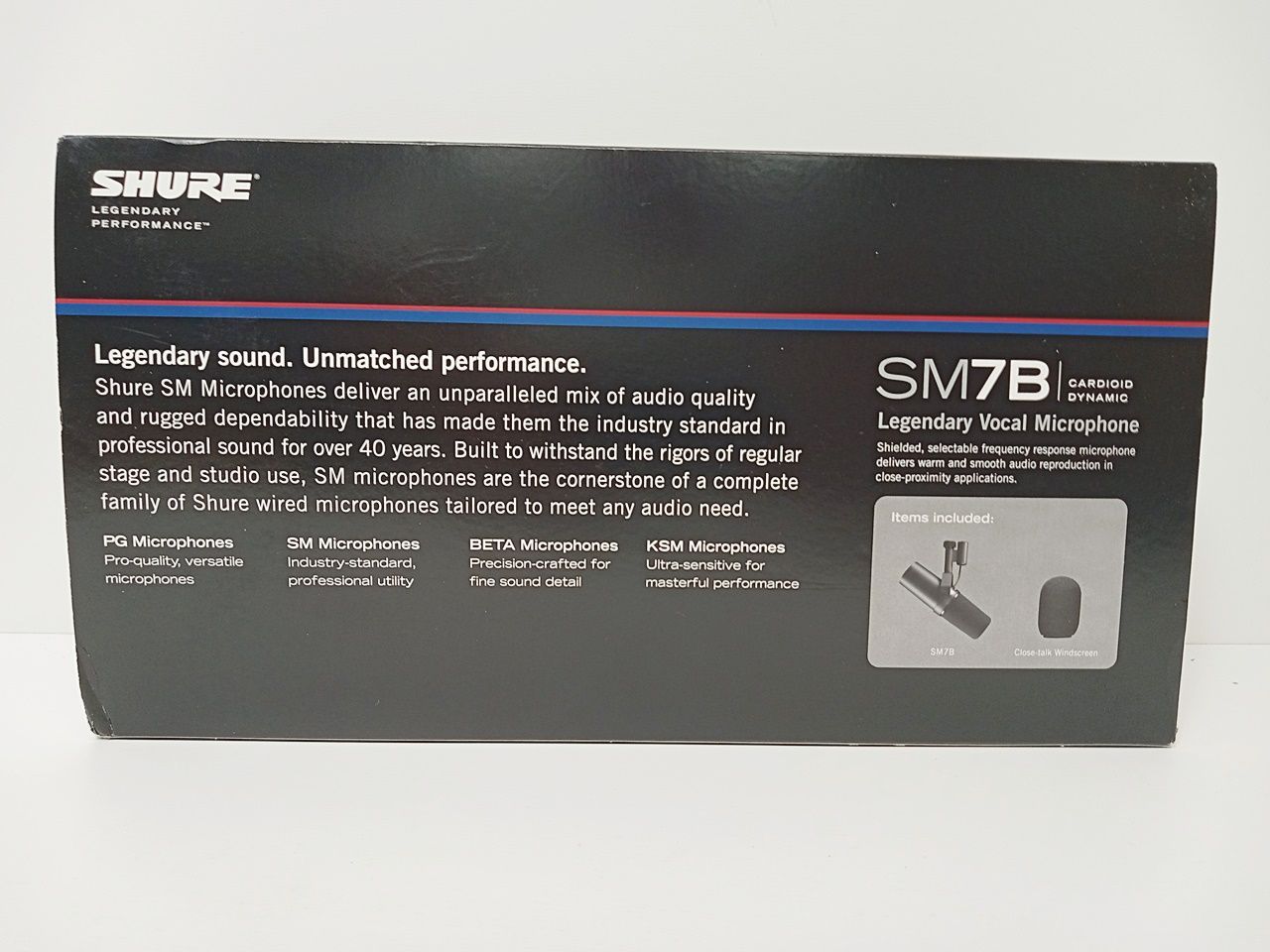 SHURE SM7B ダイナミックマイク S-290