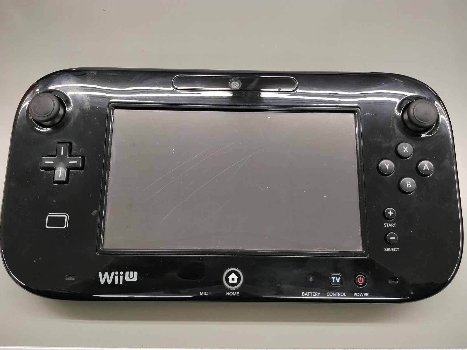 ジャンク本体】WiiU本体 32GB ブラック 本体・ゲームパッドのみ
