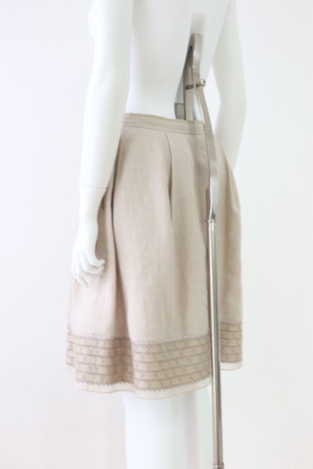 フォクシー スカート 38 麻 デイジーリン フォクシー FOXEY