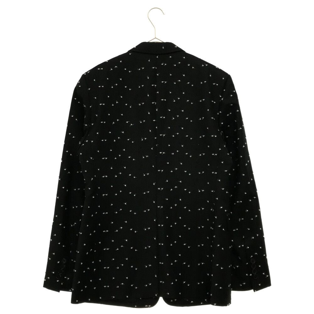 【極美品】クリスチャンディオール・テーラードジャケット・黒・L・背抜き・2ボタン Christian Dior(クリスチャンディオール) テーラードジャケット