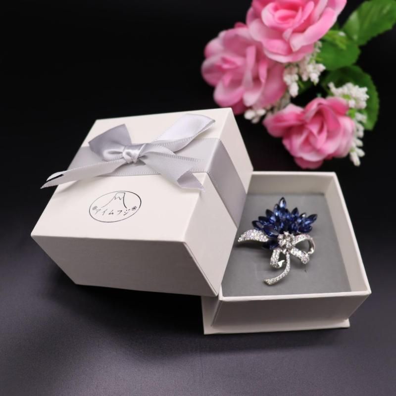 Amazon | ジルコン真珠花ブローチ パール蝶々花コサージュ 結婚