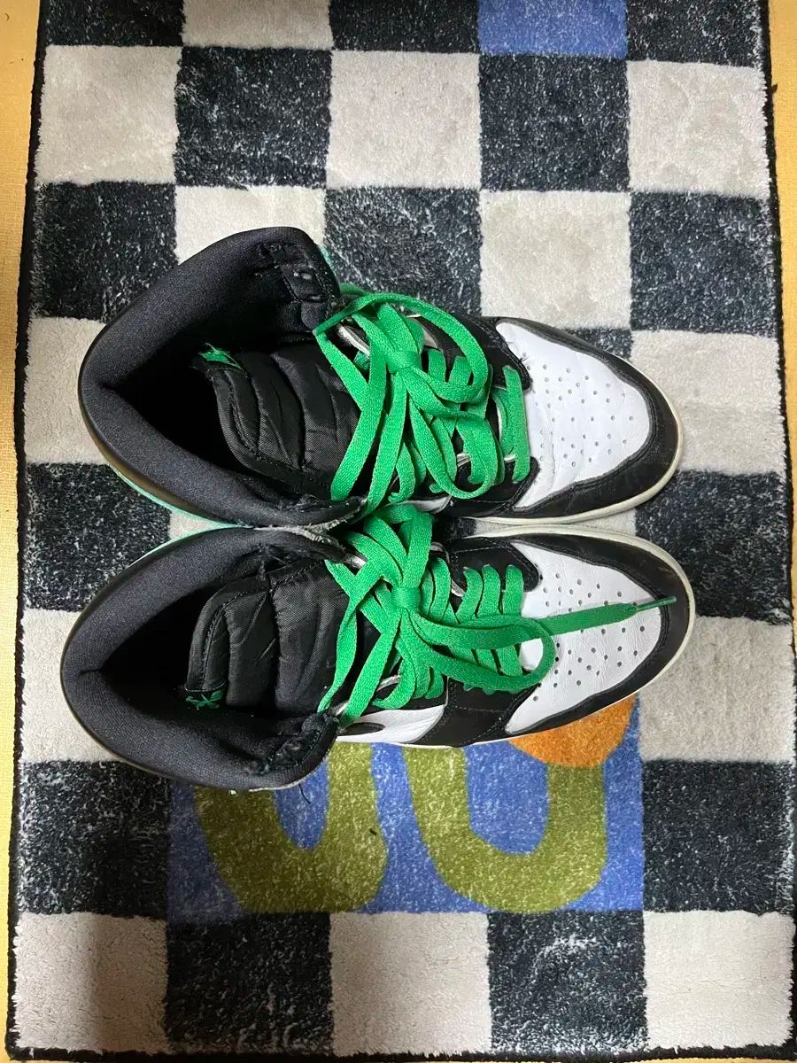 ナイキ エア ジョーダン 1 OG ブラック ラッキー グリーン 265