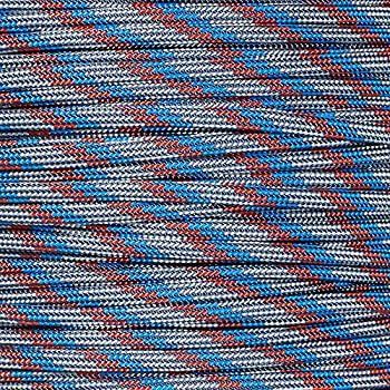 PARACORD PLANET 割引 550パラコード 長さ100フィート 様々な愛国的な色