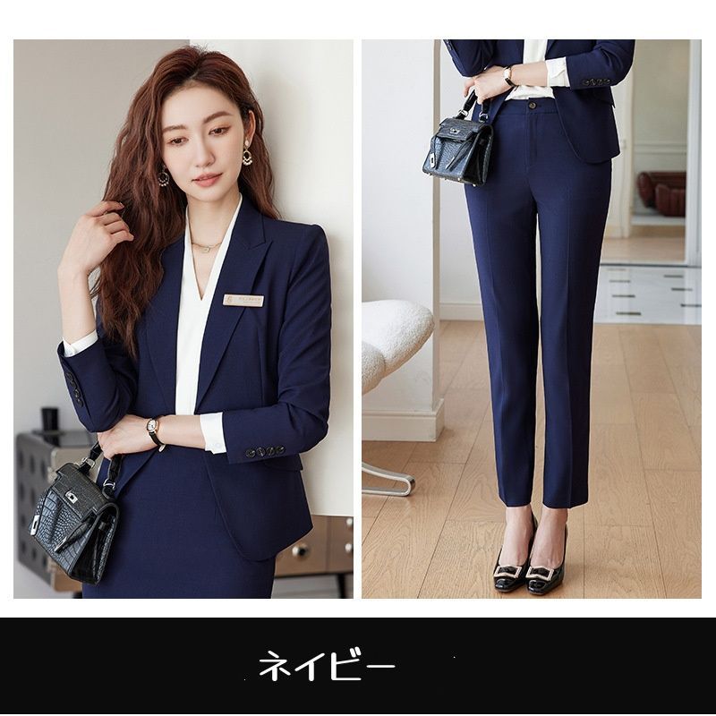 スーツ レディース ビジネス パンツスーツ ビジネススーツ