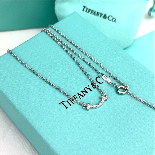 TIFFANY & Co.ティファニーT スマイル ネックレス ティファニーT スマイル ネックレス  （ミニ） ペンダント