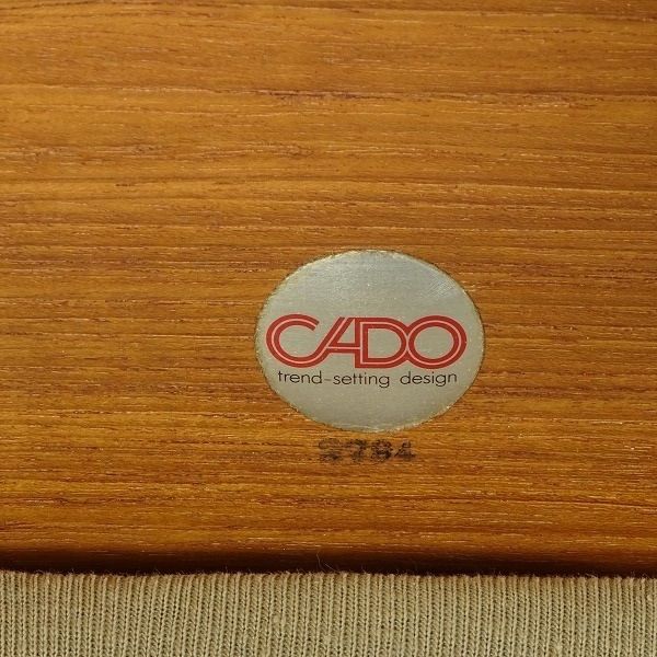 ◾︎SELUNO◾︎ 1 北欧ヴィンテージ デンマーク CADO カド Model.169 Senator セネター 1人掛けソファ オーレヴァンシャー ウェグナー